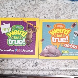 Two New National Geographic Kids Weird But True Books